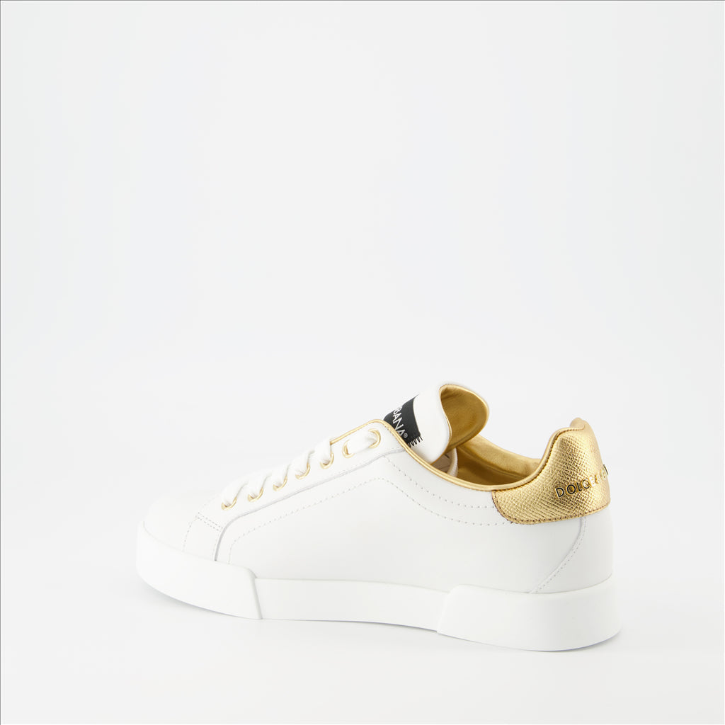 Sneaker Baskets Portofino Dolce & Gabbana Blanco Femme
