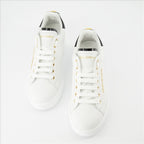 Sneaker Baskets Portofino Dolce & Gabbana Blanco Femme