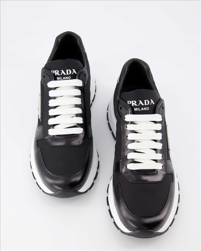 Sneaker Baskets Prax Prada Negro Homme