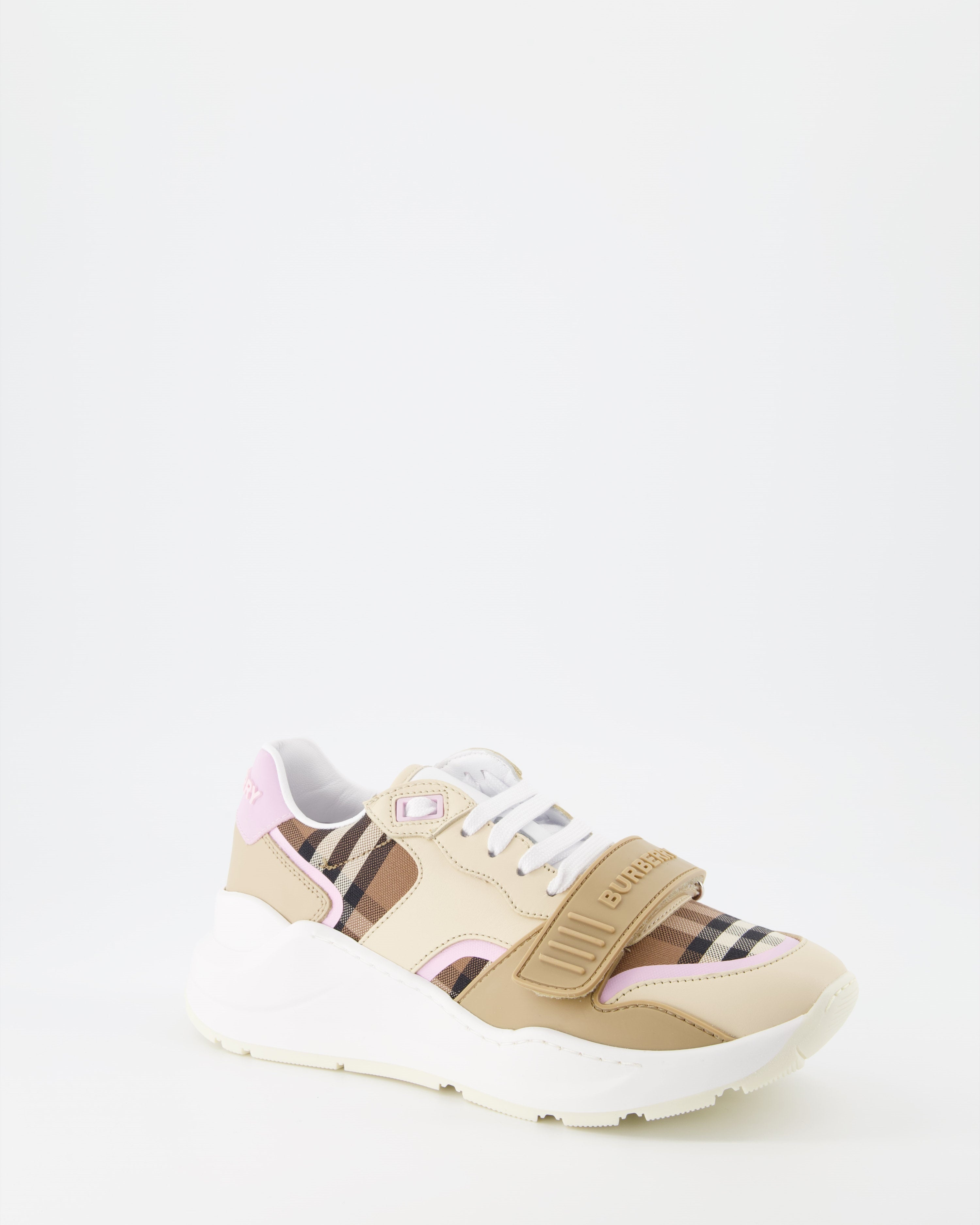 Sneaker Baskets Ramsey Marron Burberry Marrón Femme