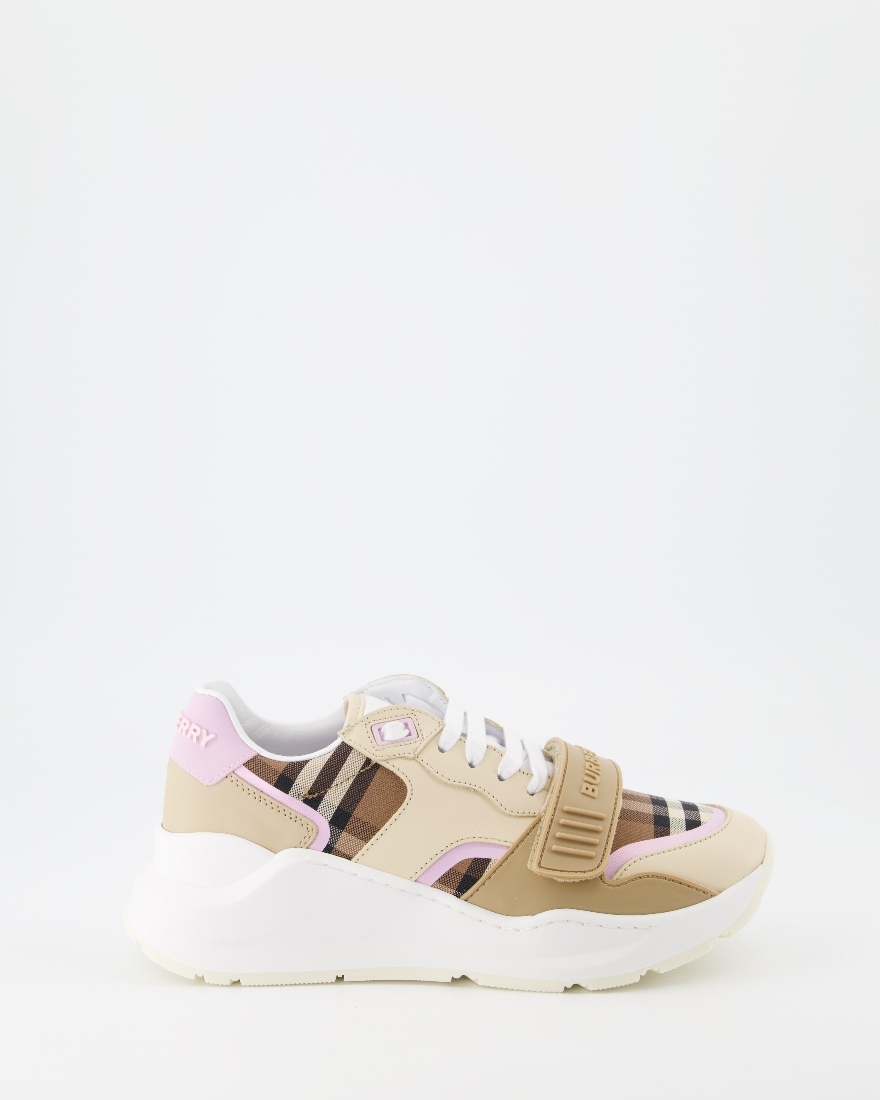 Sneaker Baskets Ramsey Marron Burberry Marrón Femme