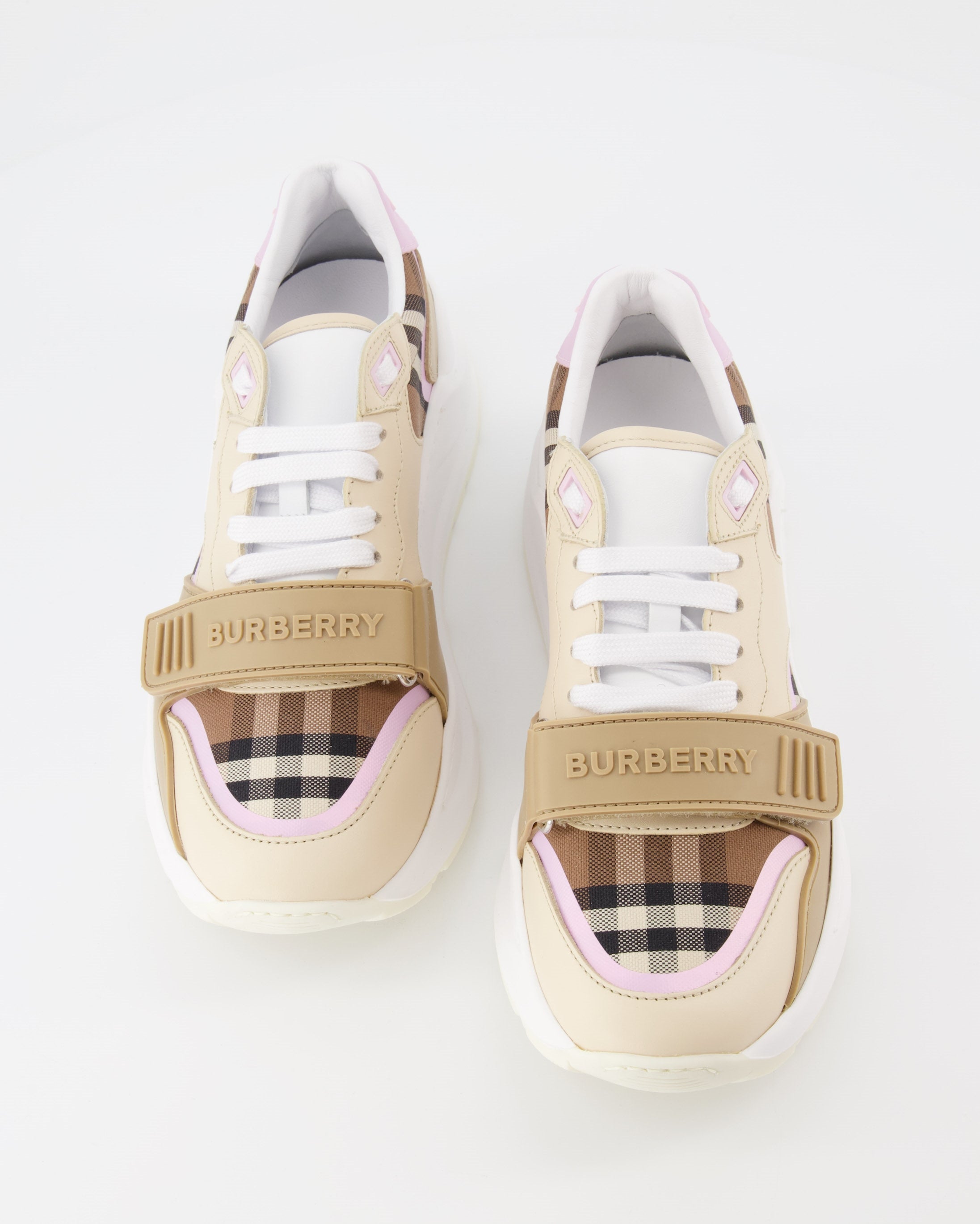 Sneaker Baskets Ramsey Marron Burberry Marrón Femme