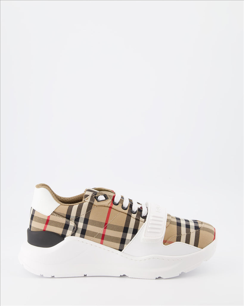 Sneaker Baskets Ramsey Burberry Beige Homme