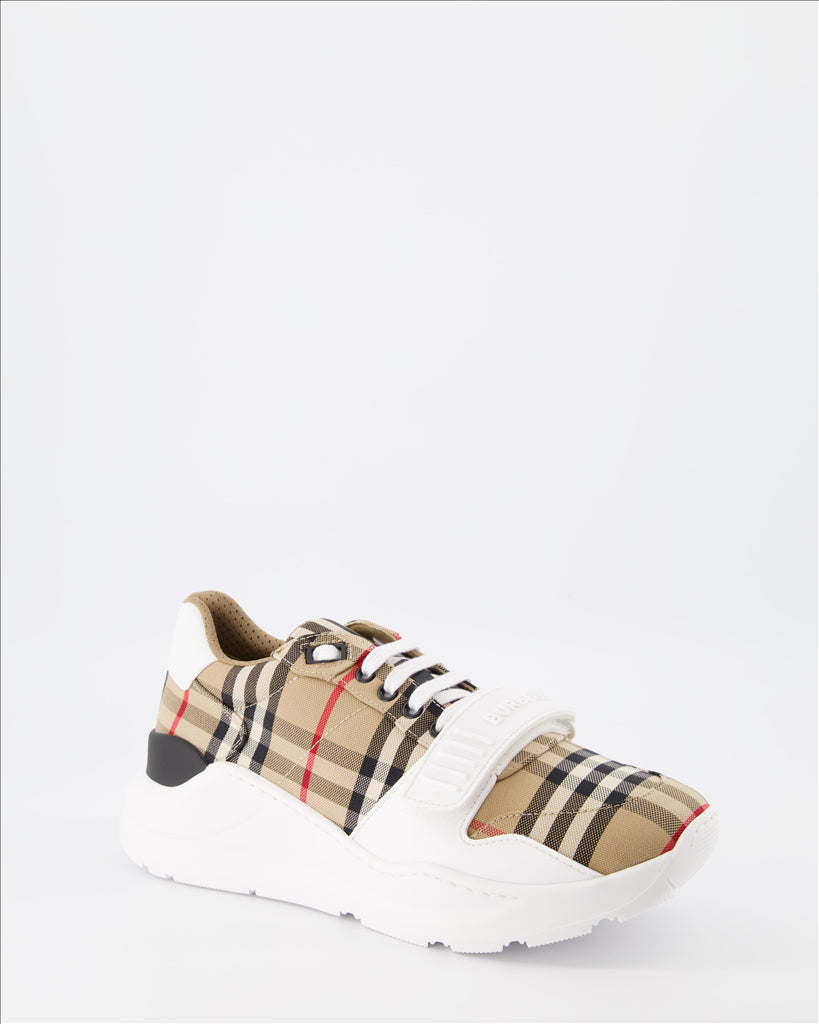 Sneaker Baskets Ramsey Burberry Beige Homme