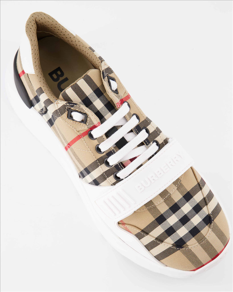 Sneaker Baskets Ramsey Burberry Beige Homme