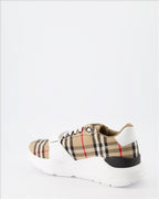 Sneaker Baskets Ramsey Burberry Beige Homme