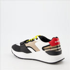 Baskets Baskets Ramsey Burberry Beige Homme