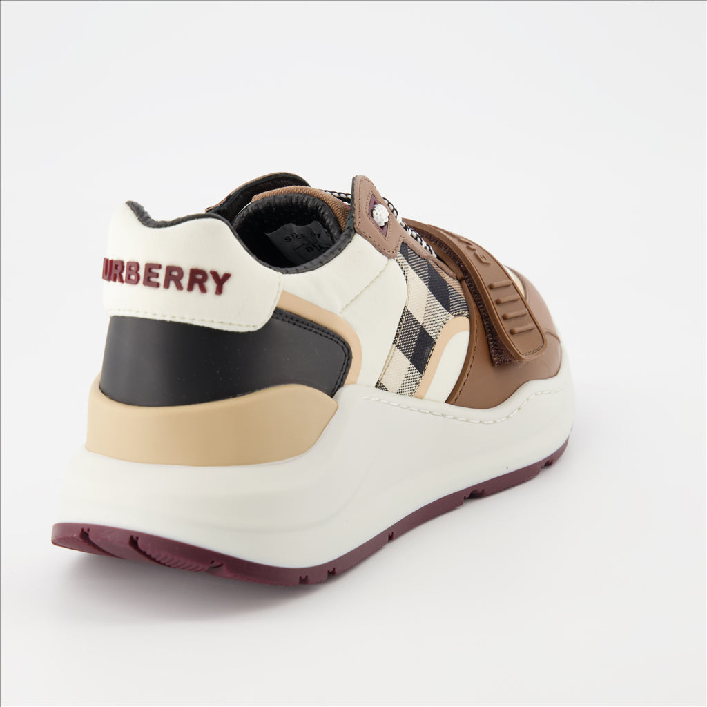 Sneaker Baskets Ramsey Burberry Marrón Femme