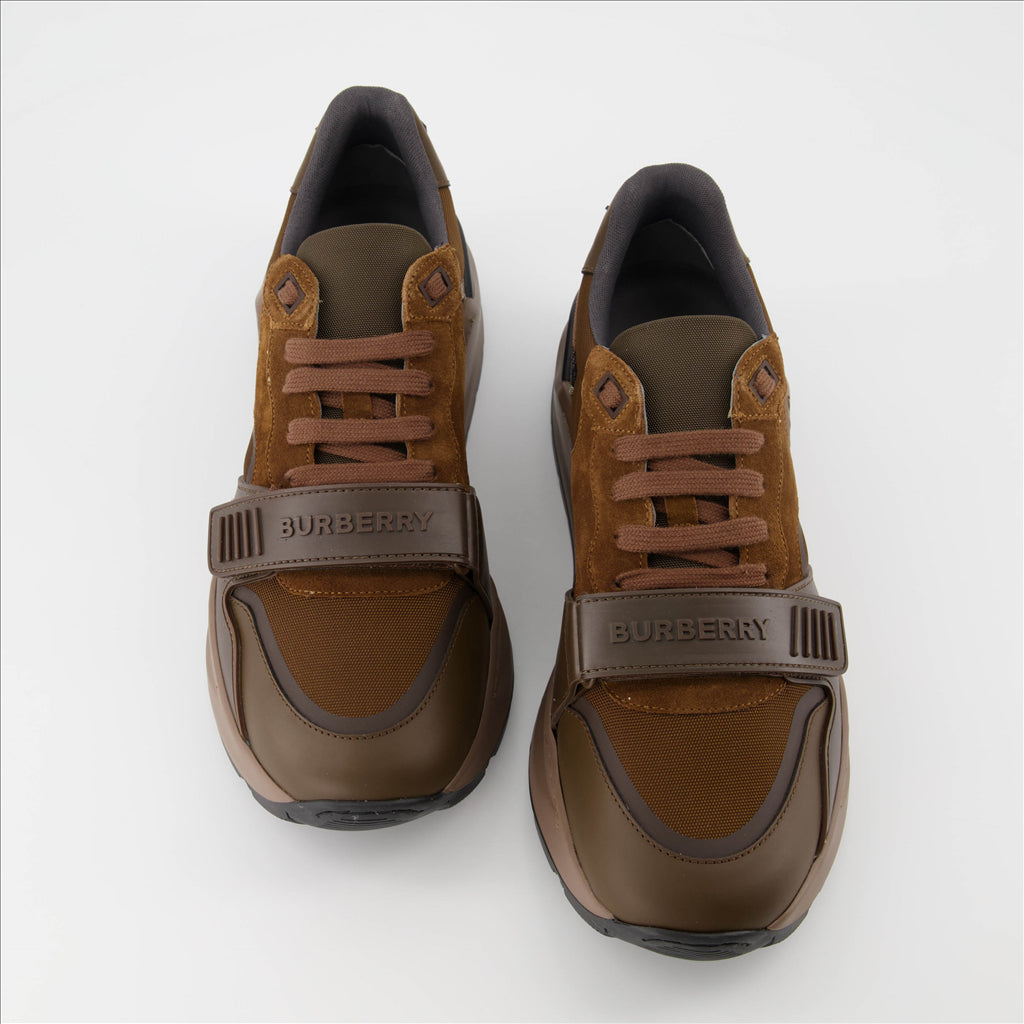 Sneaker Baskets Ramsey Burberry Marrón Homme