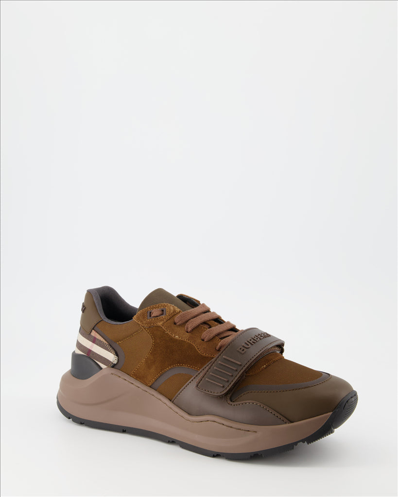 Sneaker Baskets Ramsey Burberry Marrón Homme