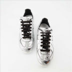 Tênis Baskets Replica Maison Margiela Prata Femme