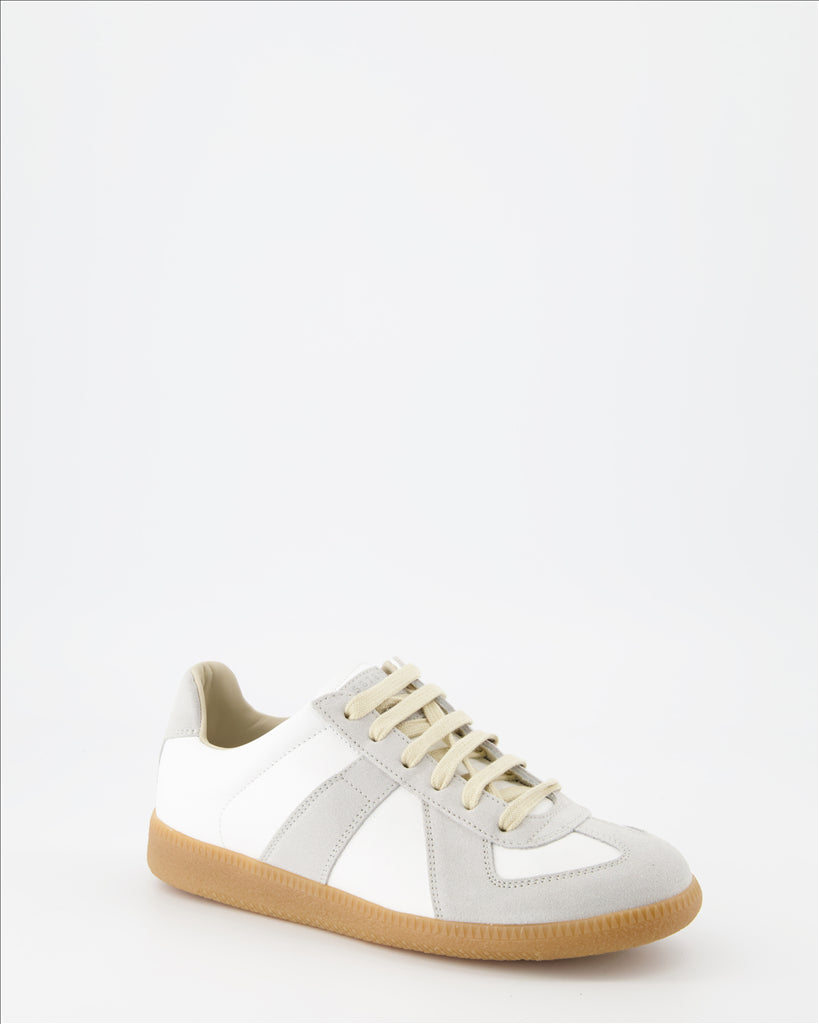 Tênis Baskets Replica Maison Margiela Branco Femme