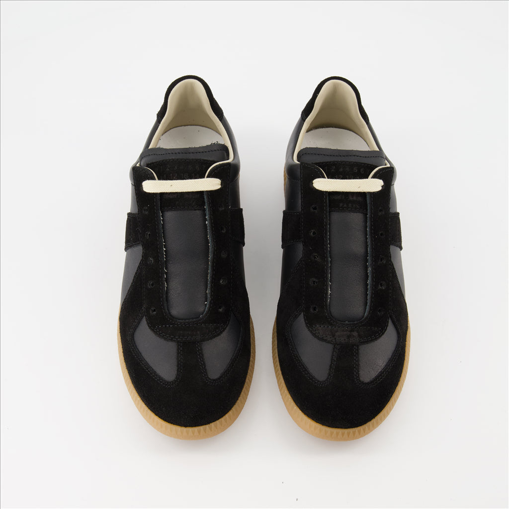 Sneaker Baskets Replica Maison Margiela Negro Femme