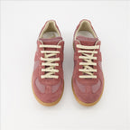 Sneaker Baskets Replica Maison Margiela Rojo Femme