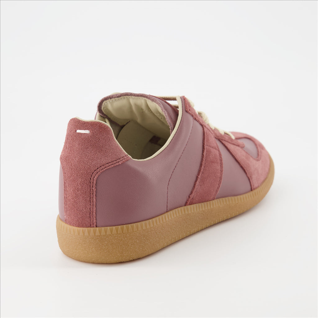 Sneaker Baskets Replica Maison Margiela Rojo Femme