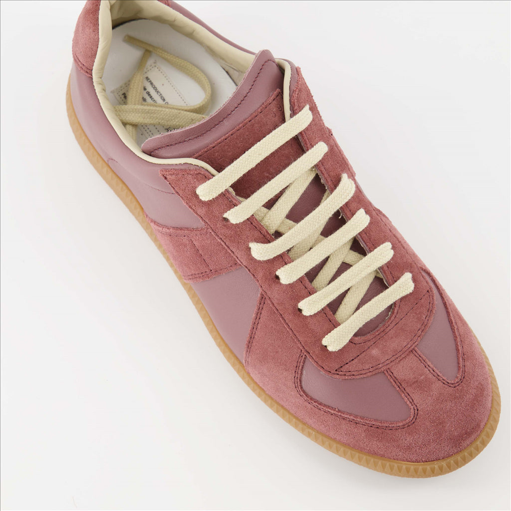 Sneaker Baskets Replica Maison Margiela Rojo Femme