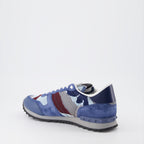 Baskets Baskets Rockrunner Valentino Garavani Bleu Homme