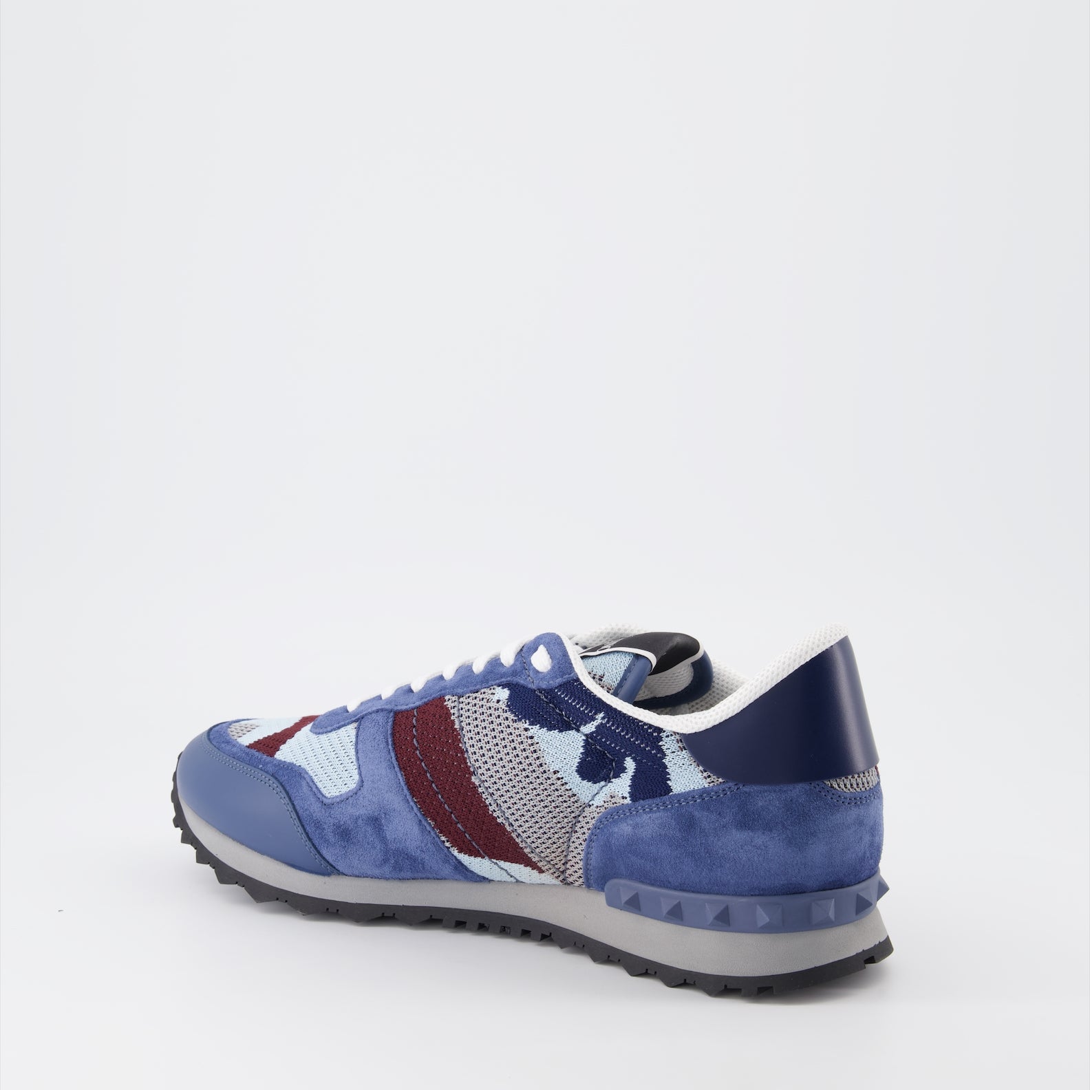 Baskets Baskets Rockrunner Valentino Garavani Bleu Homme