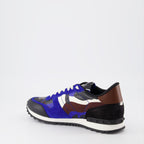 Baskets Baskets Rockrunner Valentino Garavani Bleu Homme