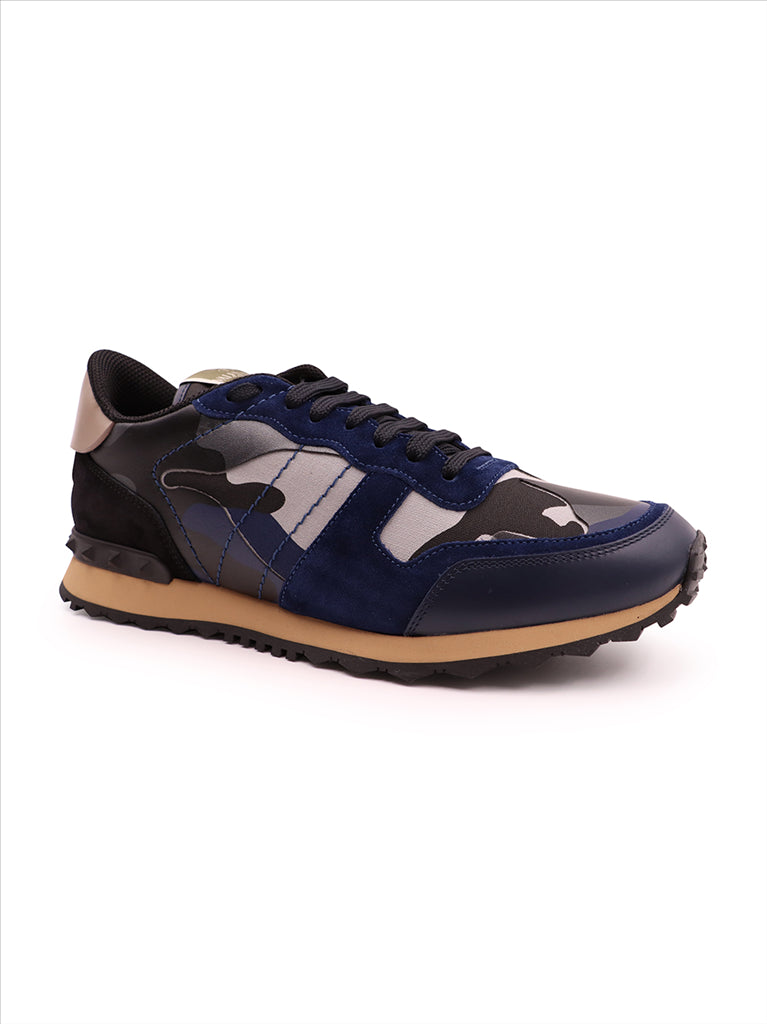 Sapatos sociais Baskets Rockrunner Valentino Garavani Azul Homme