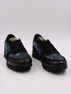 Baskets Baskets Rockrunner Valentino Garavani Bleu Homme
