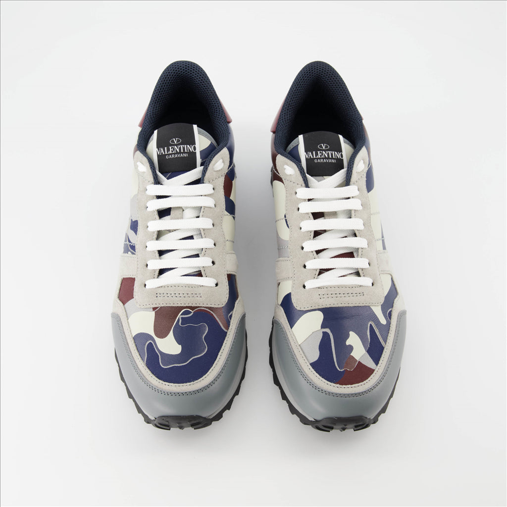 스니커즈 Baskets Rockrunner Valentino Garavani 회색 Homme