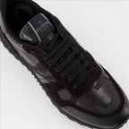 Sneakers Baskets Rockrunner Valentino Garavani Nero Homme