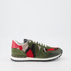 Sneaker Baskets Rockrunner Valentino Garavani Grün Homme