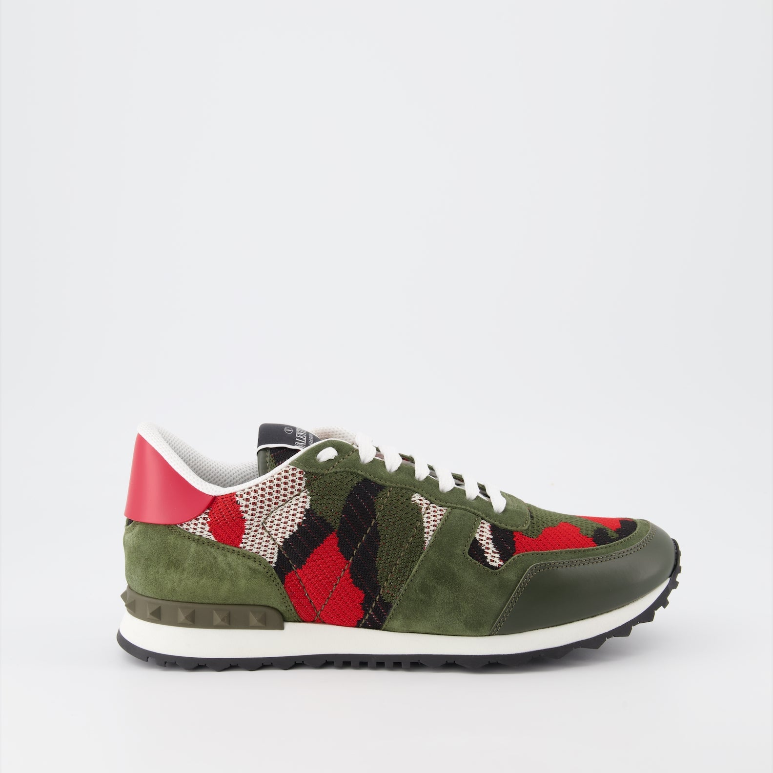 Tênis Baskets Rockrunner Valentino Garavani Verde Homme