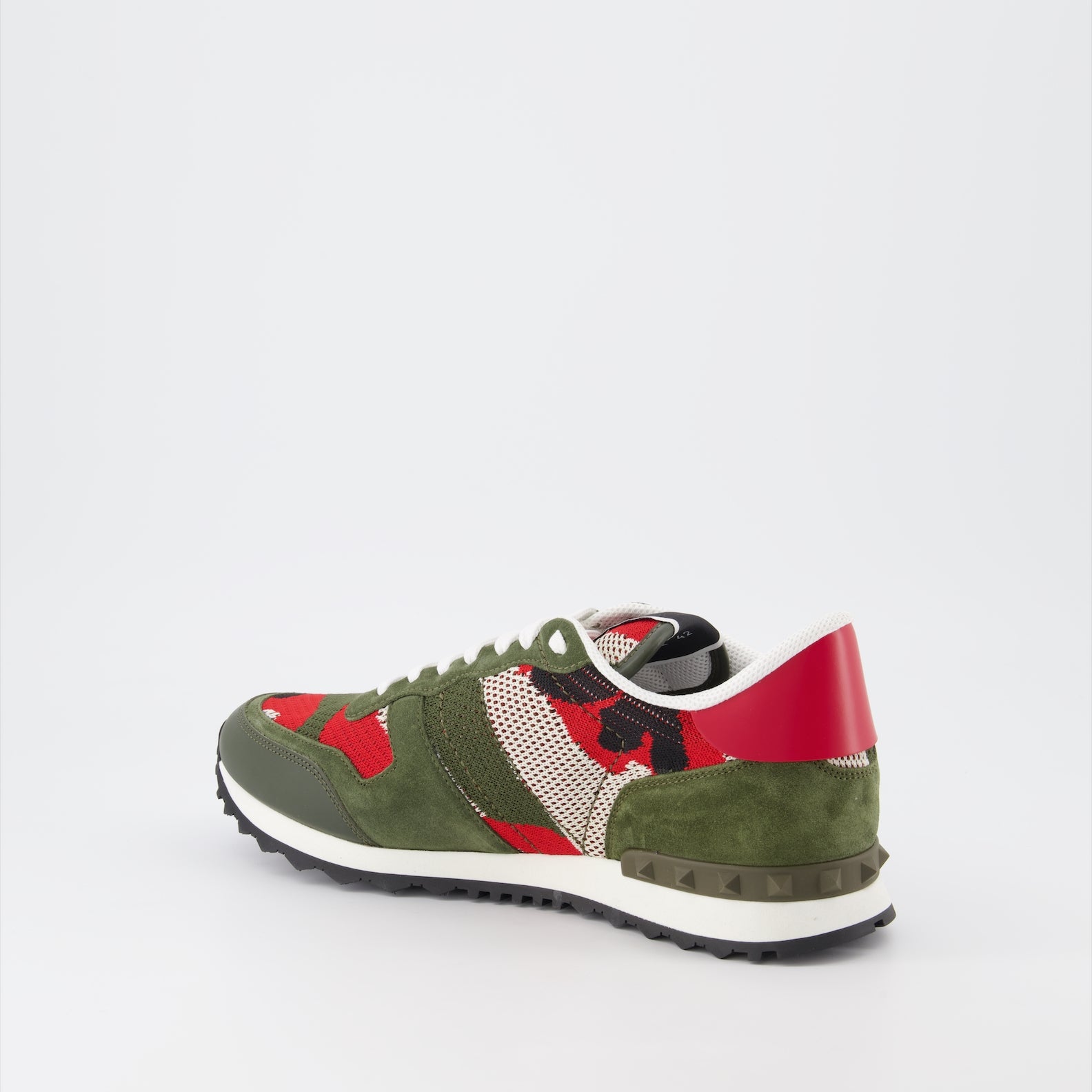 Tênis Baskets Rockrunner Valentino Garavani Verde Homme