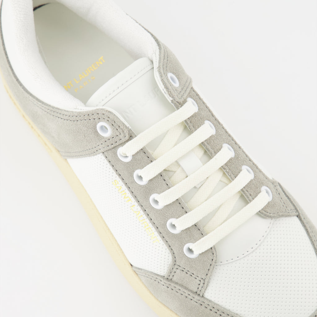 Baskets SL/61 en cuir et suède