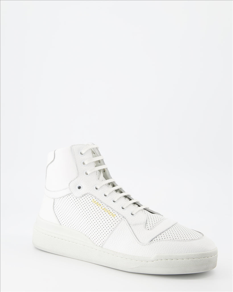 Sneakers SL24 High Top Sneakers Saint Laurent White Man