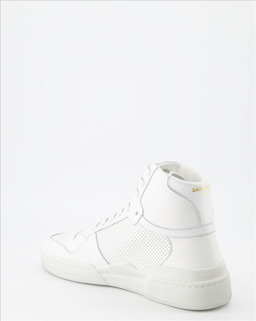Sneakers SL24 High Top Sneakers Saint Laurent White Man