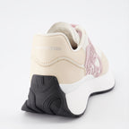 Sneakers Baskets Sprint Runner Alexander McQueen Beige Femme