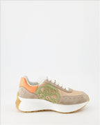 Sneaker Baskets Sprint Runner Alexander McQueen Beige Femme