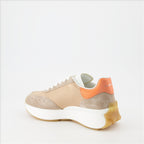 Sneaker Baskets Sprint Runner Alexander McQueen Beige Femme