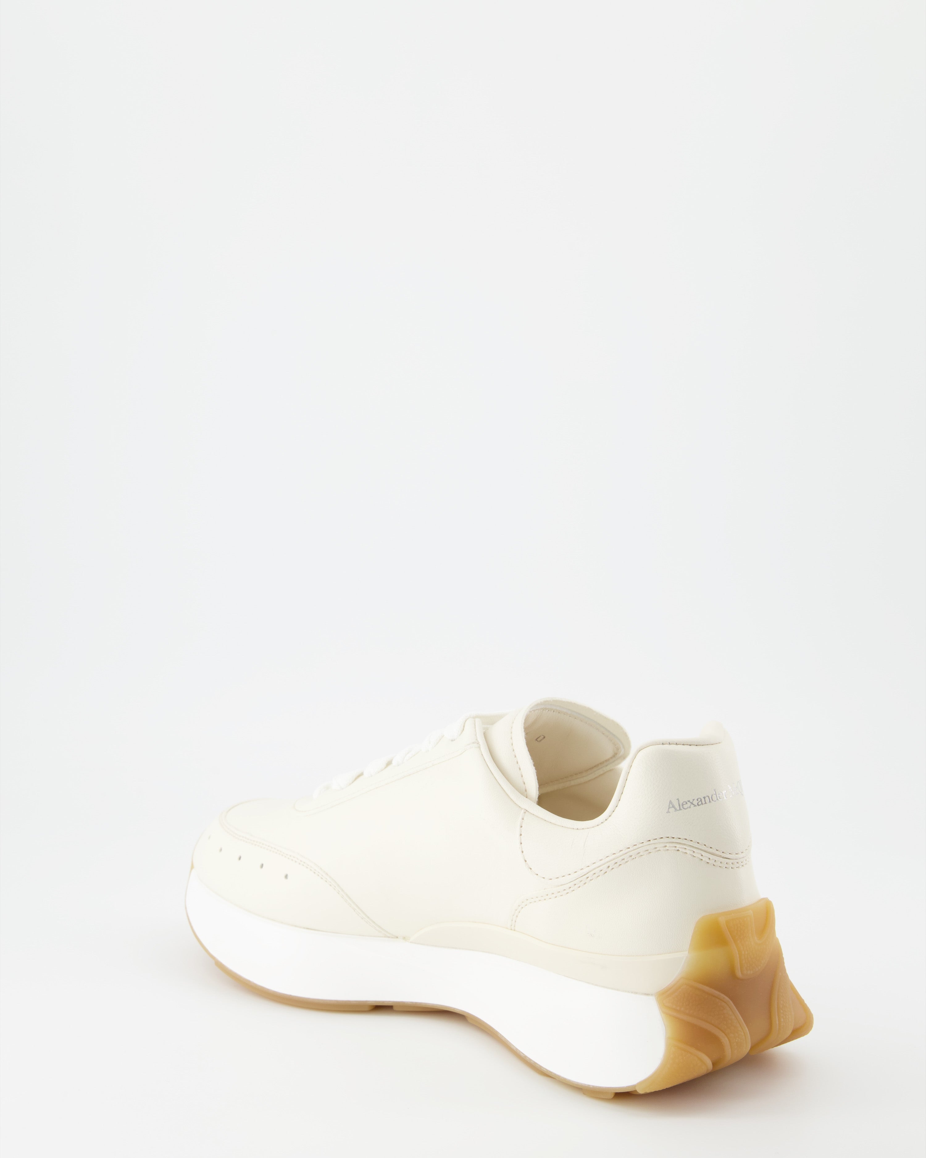 Sneakers Baskets Sprint Runner Alexander McQueen Beige Homme