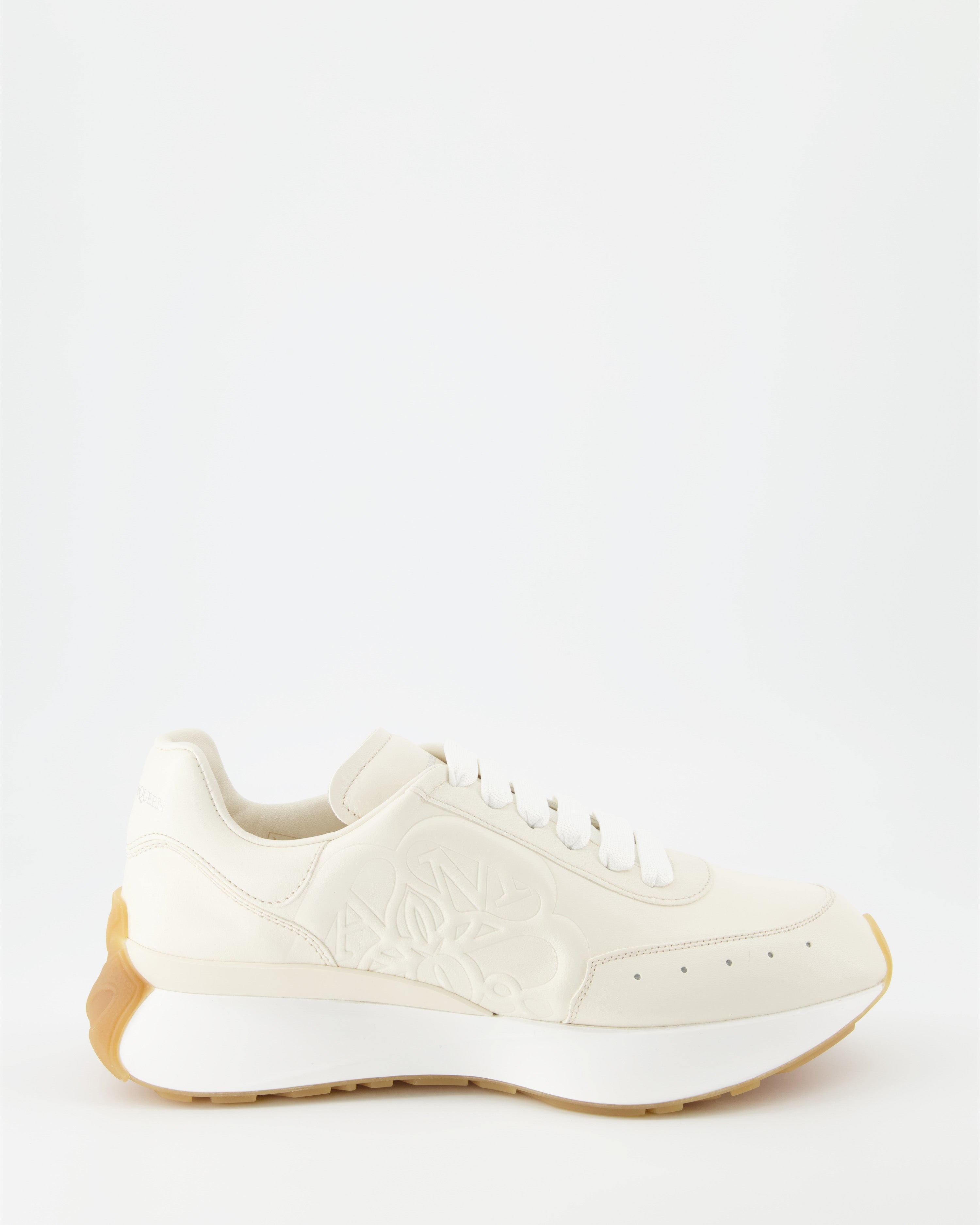Sneakers Baskets Sprint Runner Alexander McQueen Beige Homme