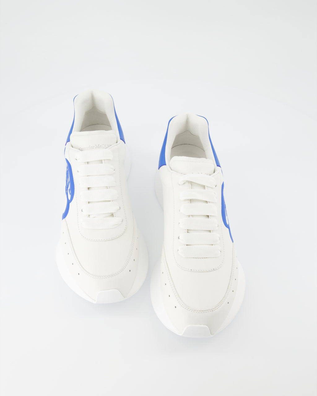 Baskets Baskets Sprint Runner Alexander McQueen Bleu Homme