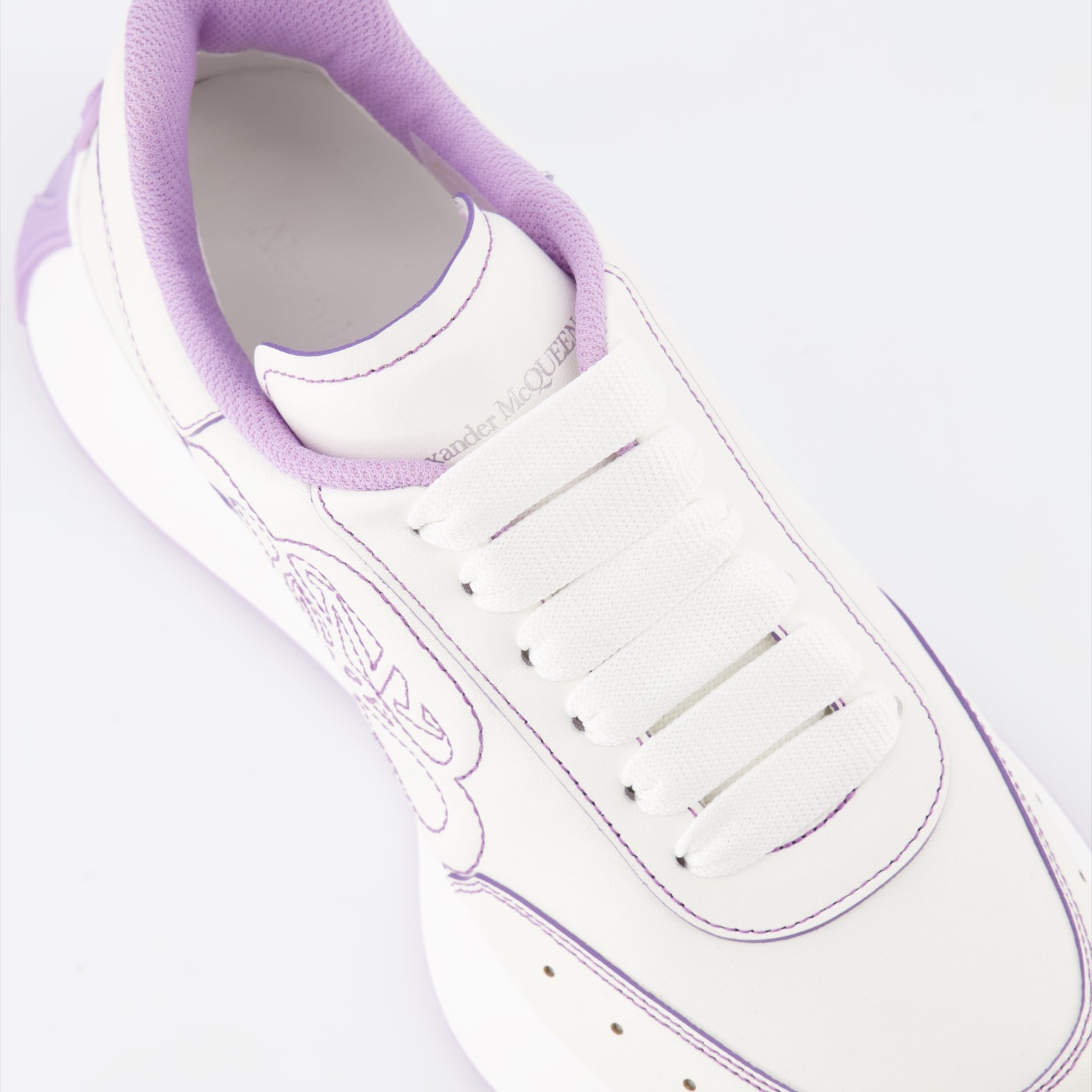 Baskets Baskets Sprint Runner Alexander McQueen Violet Femme