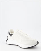 Sneakers Baskets Sprint Runner Alexander McQueen Bianco Homme