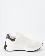 Sneakers Baskets Sprint Runner Alexander McQueen Bianco Homme