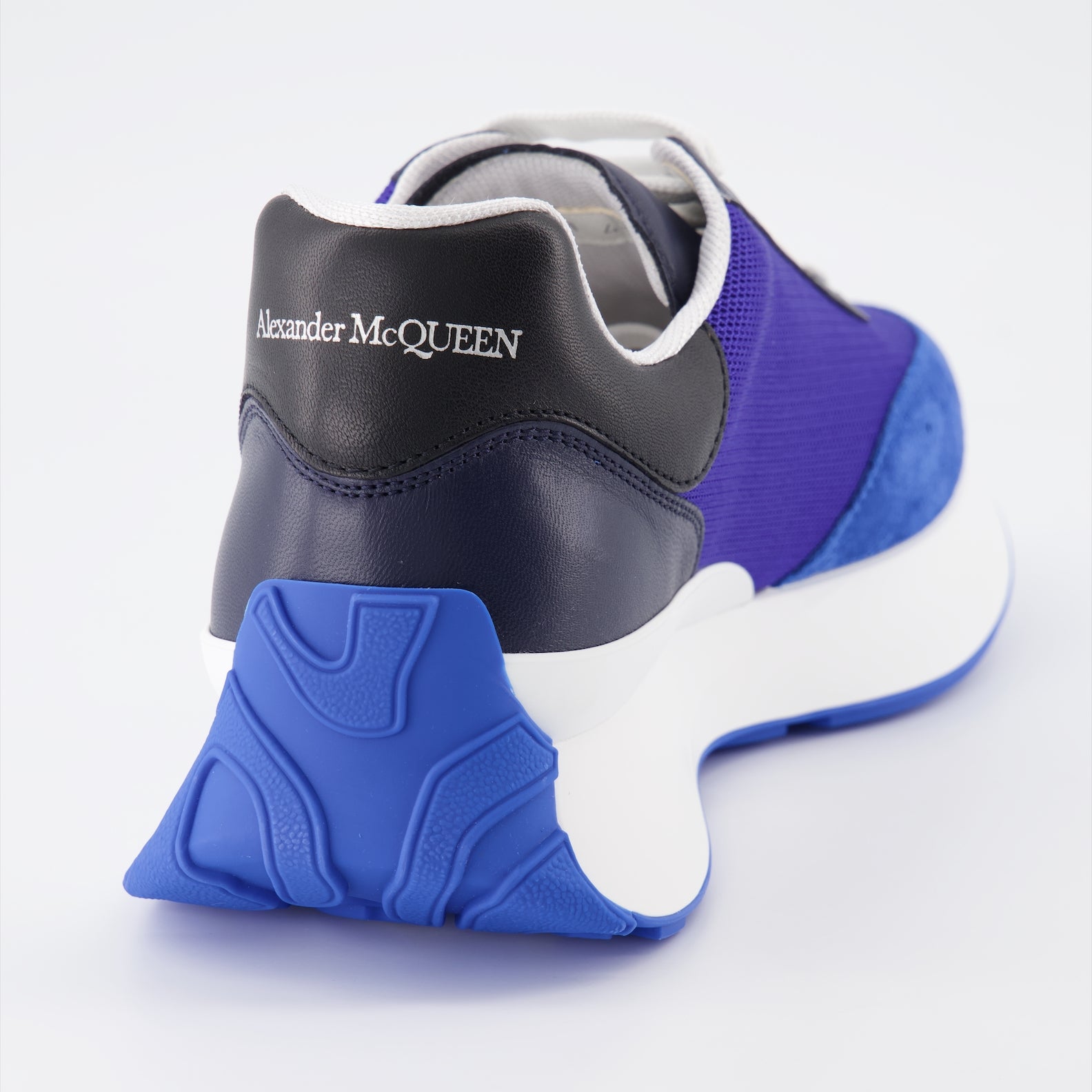 Baskets Baskets Sprint Runner Alexander McQueen Bleu Homme