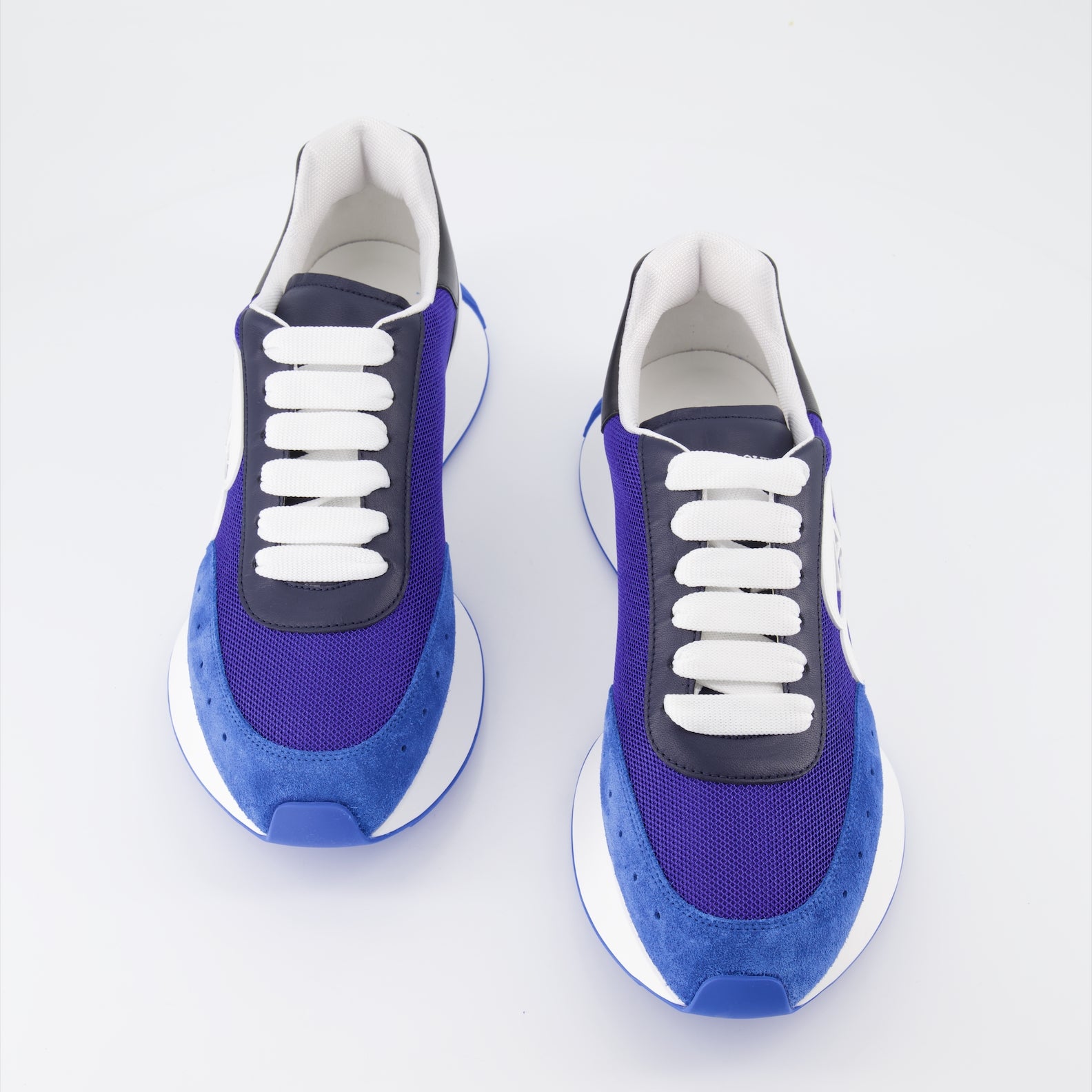 Baskets Baskets Sprint Runner Alexander McQueen Bleu Homme