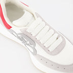 Baskets Baskets Sprint Runner Alexander McQueen Gris Femme
