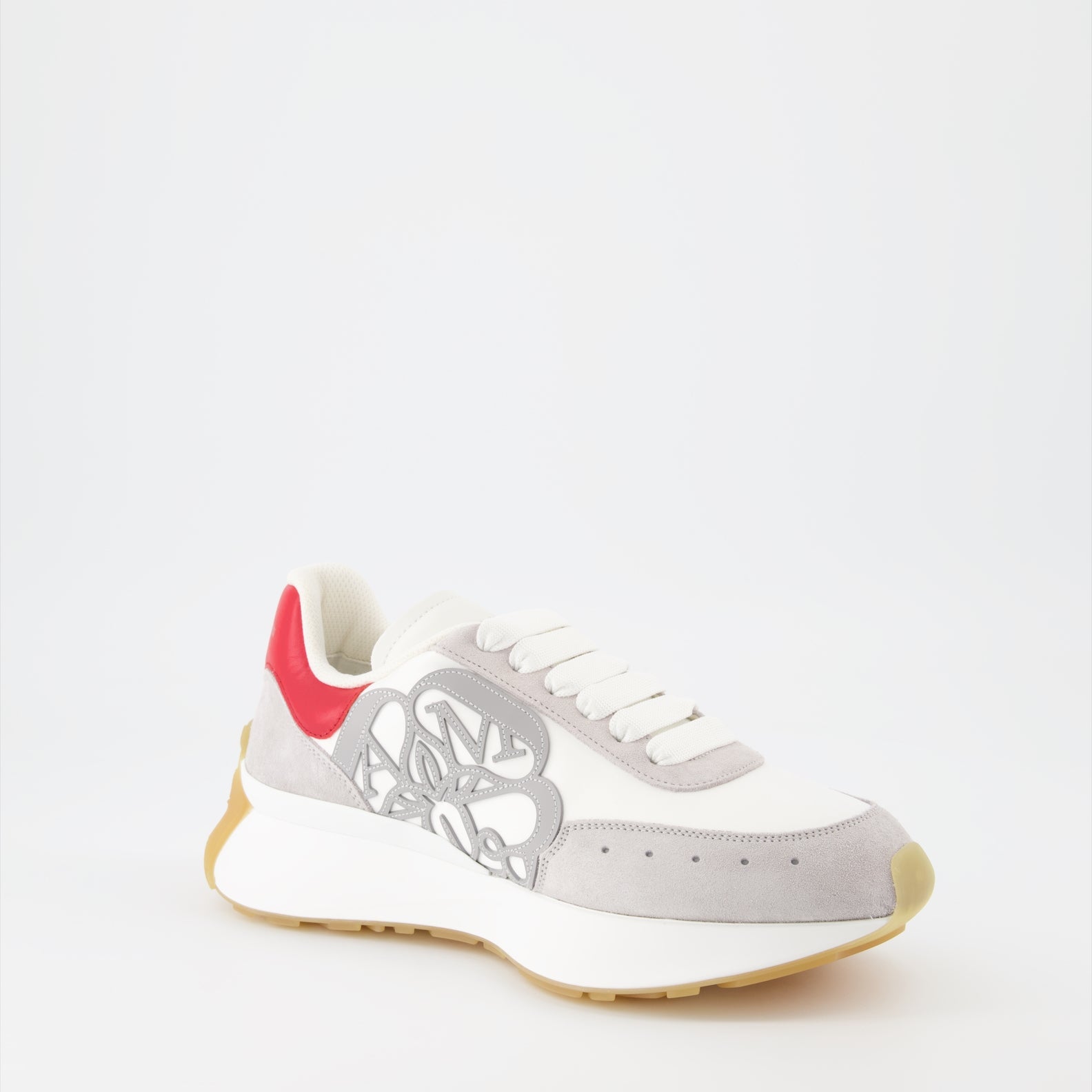 Baskets Baskets Sprint Runner Alexander McQueen Gris Femme