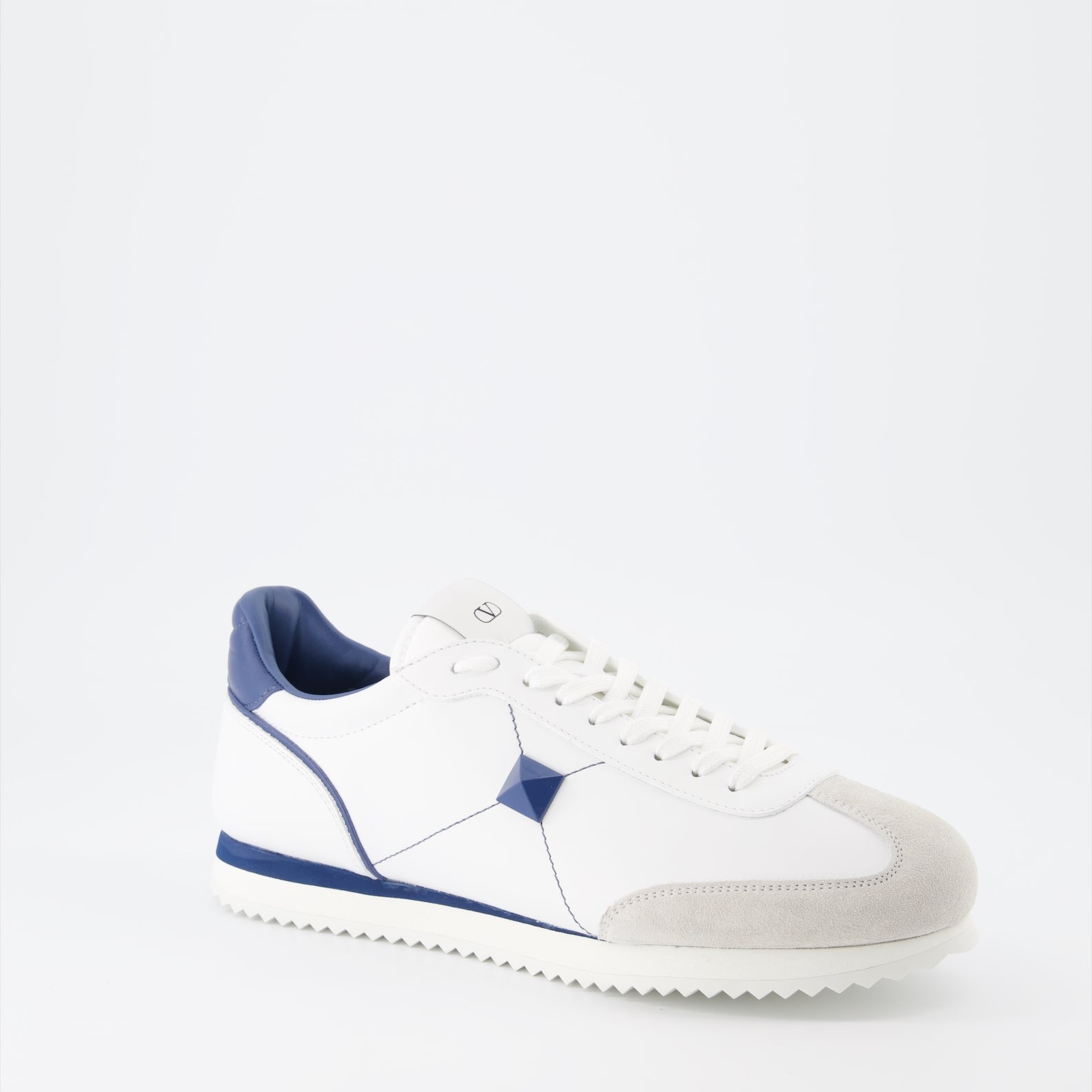 Sneakers Baskets Stud Around Valentino Garavani Blu Homme
