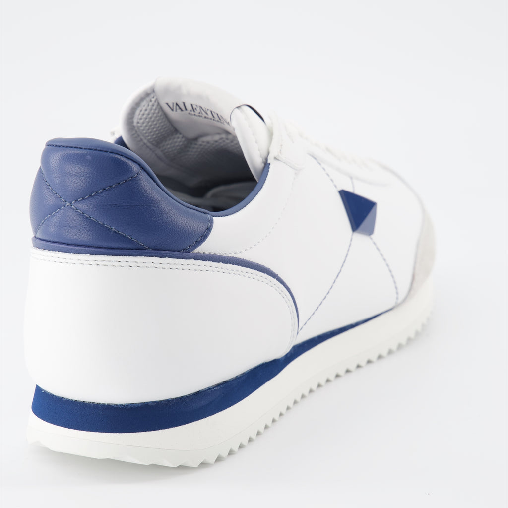 Sneakers Baskets Stud Around Valentino Garavani Blu Homme