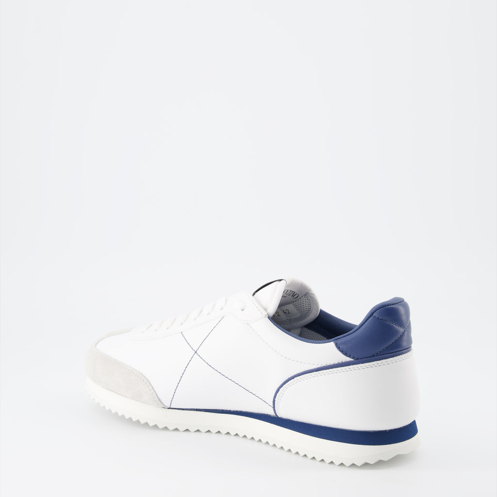 Sneakers Baskets Stud Around Valentino Garavani Blu Homme