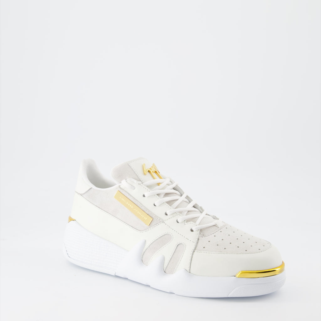 Sneakers Baskets Talon Giuseppe Zanotti Bianco Homme